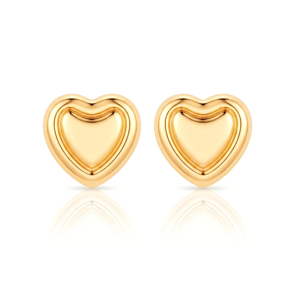 Aurum Cordis (Broqueles de Corazón de Oro Sólido)