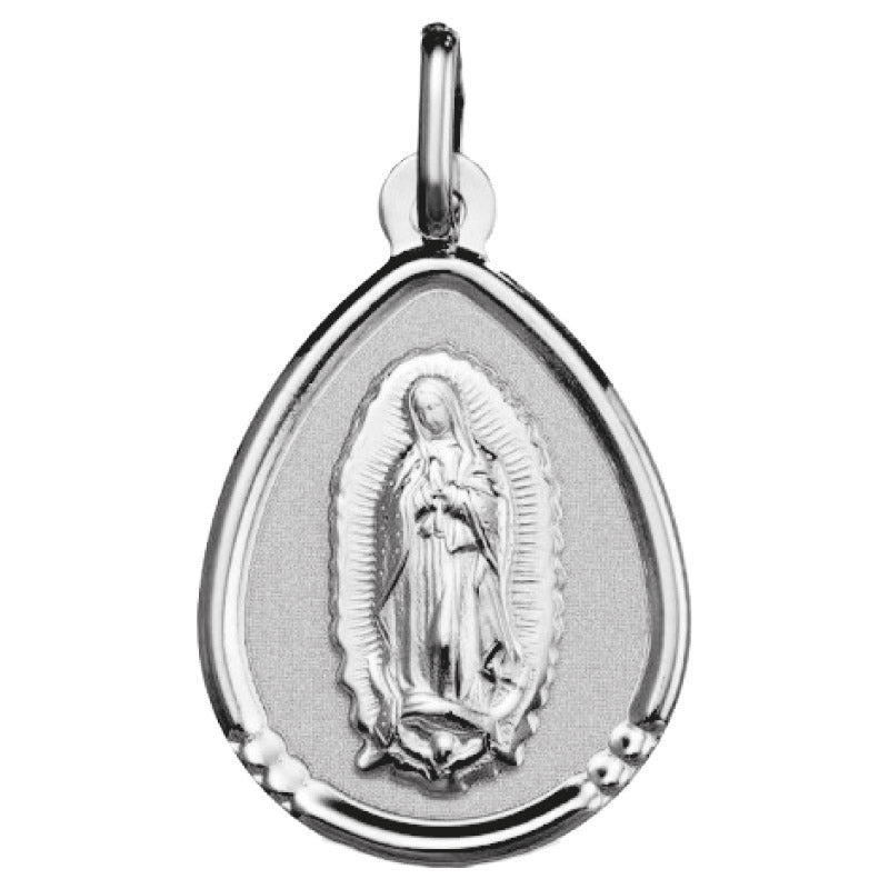 Medalla Virgen de Guadalupe Gota en plata .925 (AG1903255)
