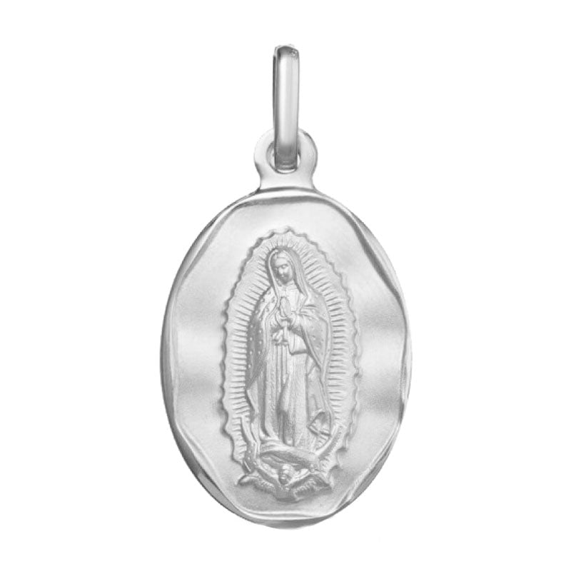 Medalla Virgen de Guadalupe ovalada 16x11 mm (AG1251255)